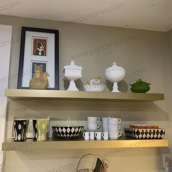 Fireproof Floating Metal Mantel Shelves For Living Room Furniture And Decor by PonomaSteel - Image 5