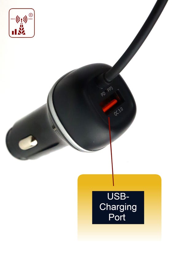Mgbca Sonic Type-C Car Charger For Motorola Moto G Play, PD QC 3.0 Fast 51 Watt - Image 9