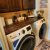 Wooden Washer and Dryer Top: Laundry Room Countertop