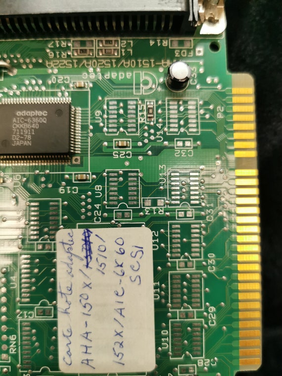 Vintage AHA-1510A Adaptec Isa Scsi Interface Card - Image 2