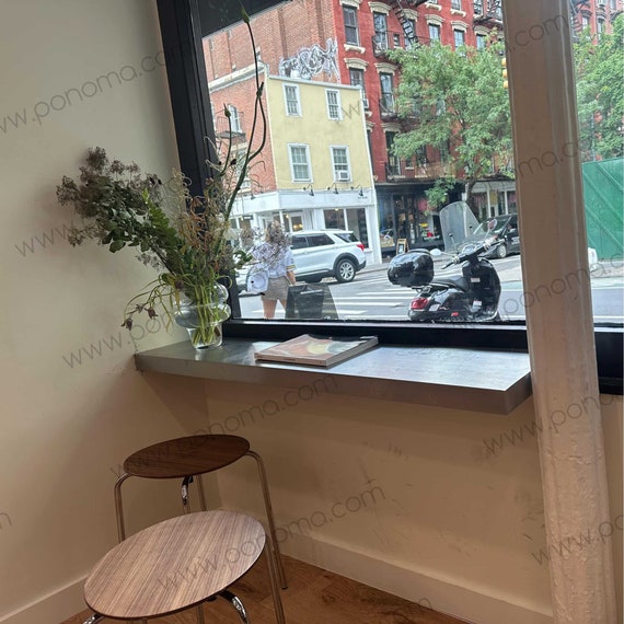 Fireproof Floating Metal Mantel Shelves For Living Room Furniture And Decor by PonomaSteel - Image 9