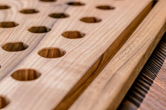 Walnut Wood Laptop Cooling Stand, Custom Engraved Macbook Air Stand, Laptop Holder Desk, Anniversary Gift for Husband - Image 7