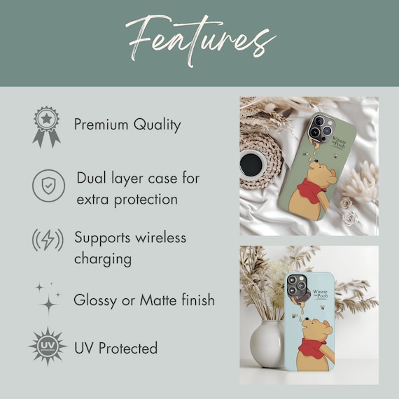 Winnie The Pooh Phone Case, Disney Iphone Case, Disney Samsung S24 Plus Phone Case, Google Pixel 8 Pro Case, Disney MagSafe Phone Case - Image 6