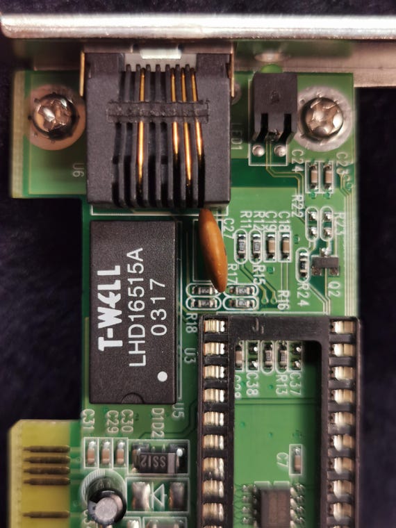 Vintage Startech 10/100 Mbps  Part ST100S Ethernet PCi Network Card Adapter - Image 5