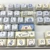 145keys Cute Cat Keycap Set, Blue Keycaps, MOC Profile Keycaps, PBT Keycaps, cherry mx keycap, mechanical keyboard keycap, animal Keycaps 145keys Cute Cat Keycap Set, Blue Keycaps, MOC Profile Keycaps, PBT Keycaps, cherry mx keycap, mechanical keyboard keycap, animal Keycaps