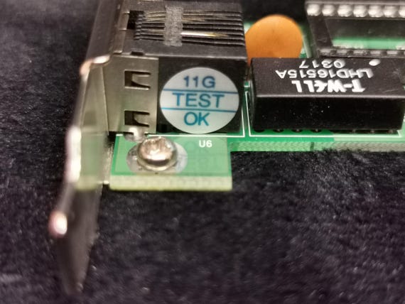 Vintage Startech 10/100 Mbps  Part ST100S Ethernet PCi Network Card Adapter - Image 8