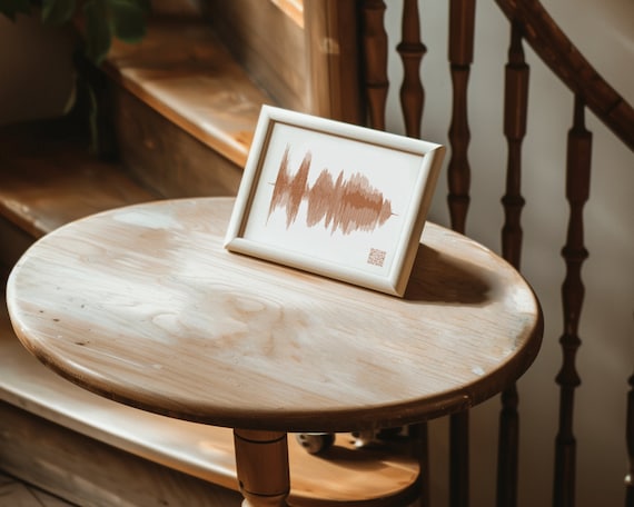 Voice Recording Memorial Gift - Memorial Audio Gift - Photo with QR for Custom Audio - Image 7