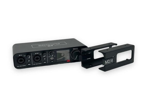 Under Desk Mount for MOTU M2 / M4 USB Audio Interface with Mounting Kit; 3 Color Options; Reversible; Easy Installation; - Image 5