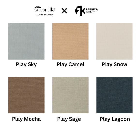 Custom Sunbrella Outdoor Cushion: Waterproof Patio Furniture Replacement - Image 6