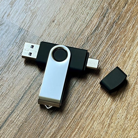 128GB Fast Dual Drive | USB-C + USB 3.0 | Free Shipping | Computer, MacBook, Smartphone, Android, iPhone, and Tablet. - Image 4