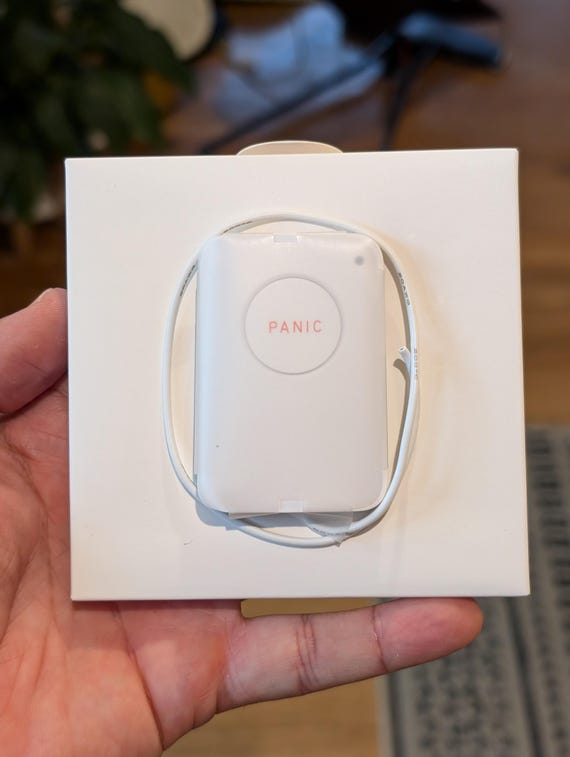 Extended Range Simplisafe Panic Button
