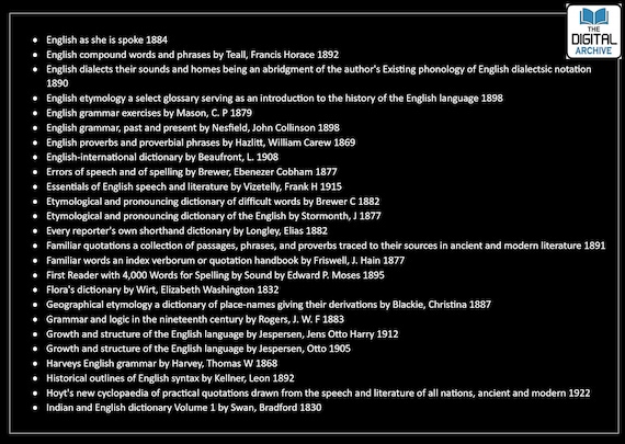 ENGLISH LANGUAGE - 205 Old Rare Books - Dictionaries, Quotations, Proverb, Slang,  Thesaurus, Phrase, Shorthand, Reference Specialist Books - Image 6