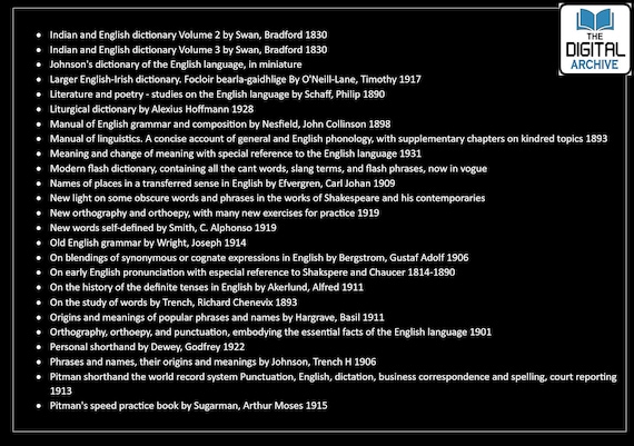 ENGLISH LANGUAGE - 205 Old Rare Books - Dictionaries, Quotations, Proverb, Slang,  Thesaurus, Phrase, Shorthand, Reference Specialist Books - Image 7