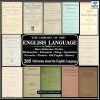 ENGLISH LANGUAGE – 205 Old Rare Books – Dictionaries, Quotations, Proverb, Slang,  Thesaurus, Phrase, Shorthand, Reference Specialist Books