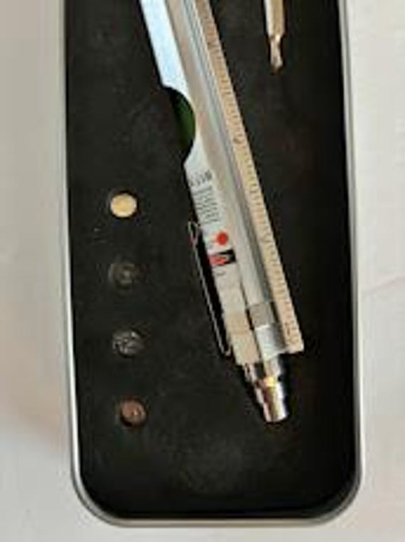 Restoration Hardware Laser Level Pocket Multi-Function Tool Kit in Original Box - Image 5