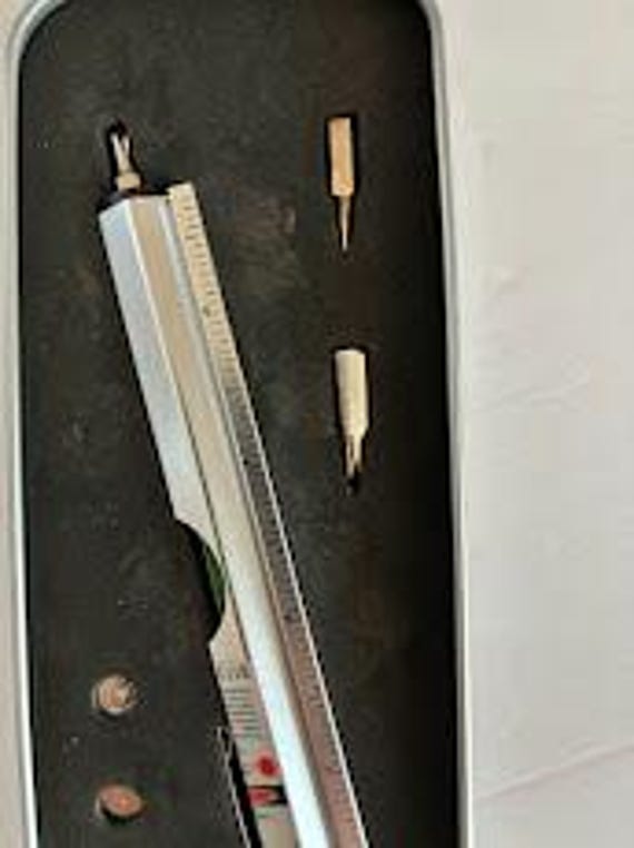 Restoration Hardware Laser Level Pocket Multi-Function Tool Kit in Original Box - Image 6