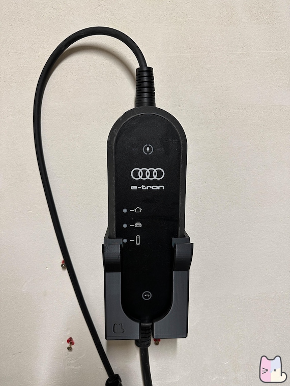 Wall Mount Bracket for EV Charger with Cable Holder: Audi E-tron, Skoda, Porsche, VW - Image 6