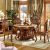 European Luxury Dining Room Set. Classic Hand Carved Kitchen set Table and Chair. Teak Wood Dining Room Furniture European Luxury Dining Room Set. Classic Hand Carved Kitchen set Table and Chair. Teak Wood Dining Room Furniture