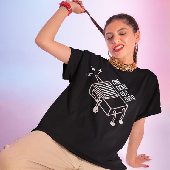 Grappige militair geïnspireerde fitness-T-shirt sportschool meme cadeau voor gewichtheffer Cartoon walkie talkie Crossfit Club sportkleding - nog één vertegenwoordiger, over - Image 3