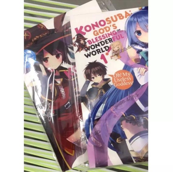 Konosuba : God’s Blessing on This Wonderful World! Vol.1-17 - Light Novel Full Set (NEW) Fast Shipping - Image 7