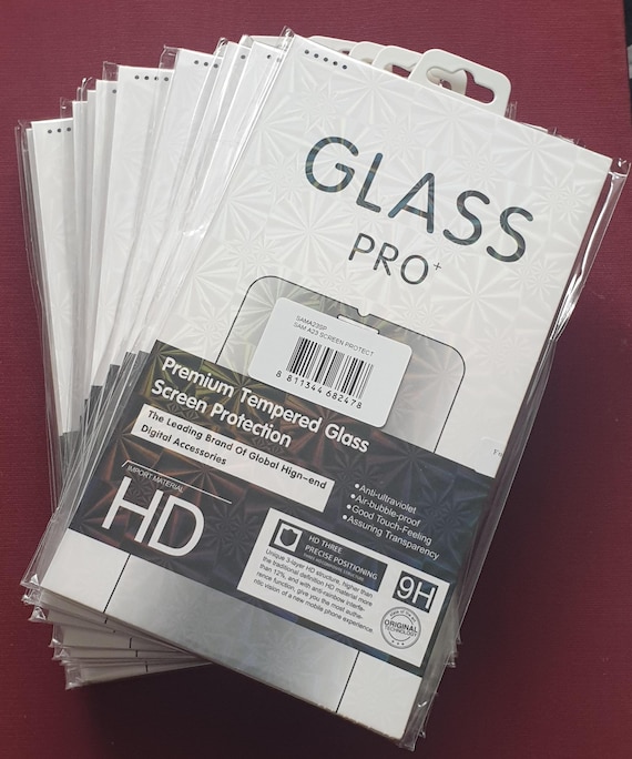 New - glass pro + tempered glass  screen protector for Samsung A 23 - Image 3