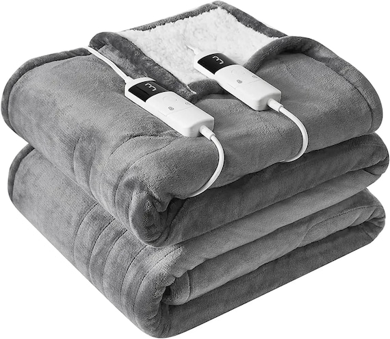 K-JONES Luxury Heated Blanket โ King Size (90" x 102") | 6 Heat Settings, Ultra Soft & Fast Heating