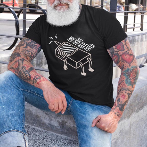 Grappige militair geïnspireerde fitness-T-shirt sportschool meme cadeau voor gewichtheffer Cartoon walkie talkie Crossfit Club sportkleding - nog één vertegenwoordiger, over - Image 7