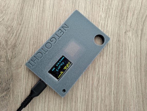 Netgotchi Card - 7 mm business card size portable version of your network guardian! - Image 8