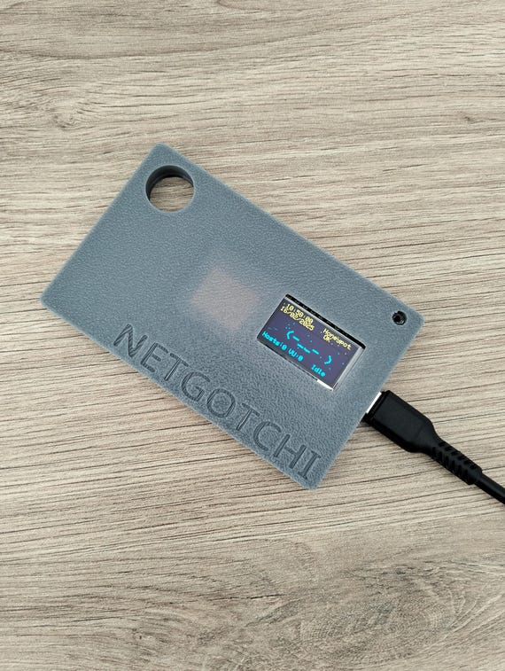 Netgotchi Card - 7 mm business card size portable version of your network guardian! - Image 2