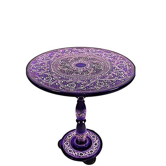 Wooden Round shape Coffee Table. - Image 5