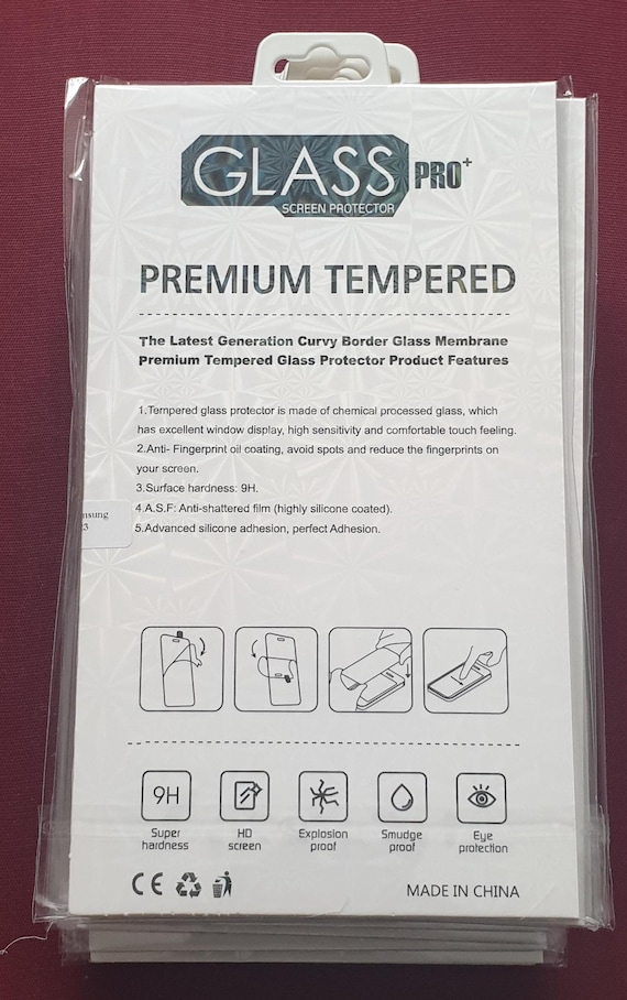 New - glass pro + tempered glass  screen protector for Samsung A 23 - Image 2