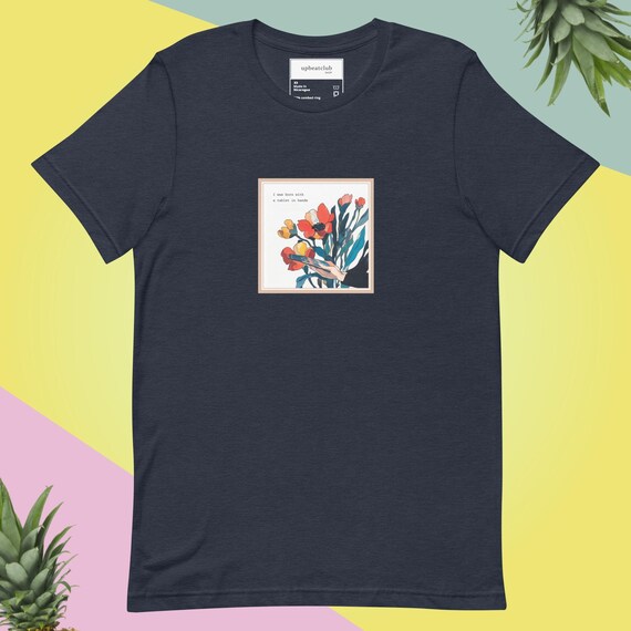 I Was Born with a Tablet in Hand T-Shirt - Digital Artist Gift - Tech Lover Unisex Tee - Graphic Designer Shirt - Creative Techwear - Image 6