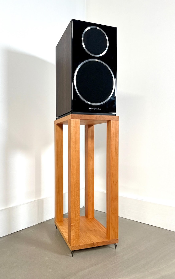 Speaker Stands / HF4’s / Completely Customizable / Solid Hardwood / Home Audio Stands - Image 7