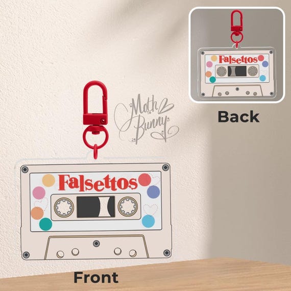 Musical Theatre Retro Cassette Keychains - Series 1 - Image 2