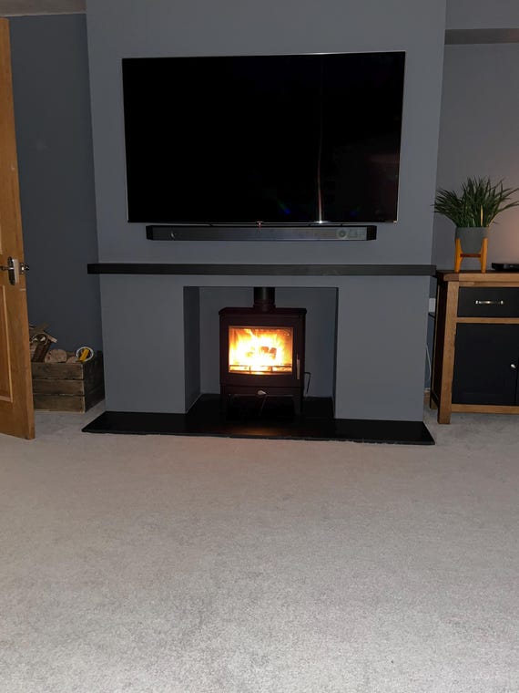 Fireproof Floating Metal Mantel Shelves For Living Room Furniture And Decor by PonomaSteel - Image 2