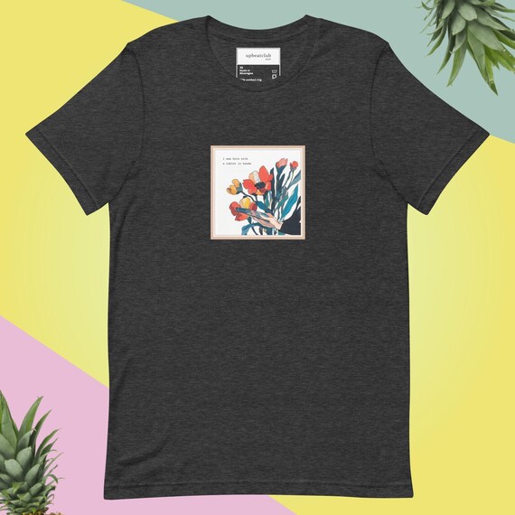 I Was Born with a Tablet in Hand T-Shirt - Digital Artist Gift - Tech Lover Unisex Tee - Graphic Designer Shirt - Creative Techwear - Image 4