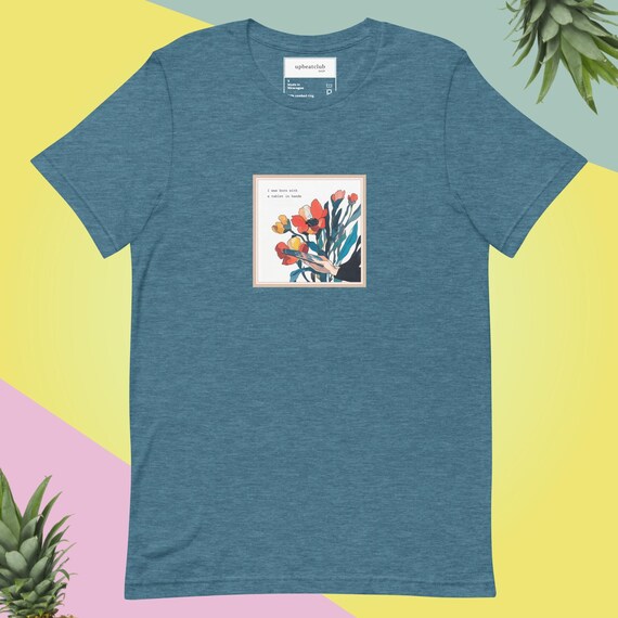 I Was Born with a Tablet in Hand T-Shirt - Digital Artist Gift - Tech Lover Unisex Tee - Graphic Designer Shirt - Creative Techwear - Image 5