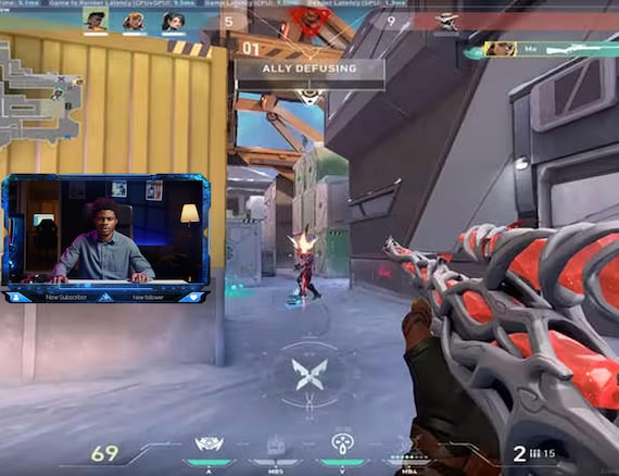 Dark Enchantment Animated Webcam Overlay: Twitch Facecam Frame - Image 3