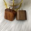Handmade natural walnut and redwood apple chargers, easy to charge and exuding a natural atmosphere |Handmade Art|Gift for Her|Holiday Gift