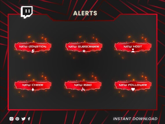 Twitch overlays, animated webcam,twitch panels, twitch screens, twitch transition, twitch chat box, Twitch top banner, Intermission overlay - Image 5