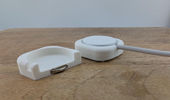 Magnetic Apple Watch Charger Mount: Wall, Desk, Bedside Organizer