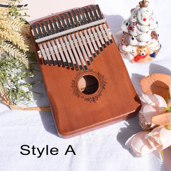 17-Key Personalized Kalimba | African Thumb Piano with Engraving | Unique Gift for Kids, Adults & Music Enthusiasts - Image 7