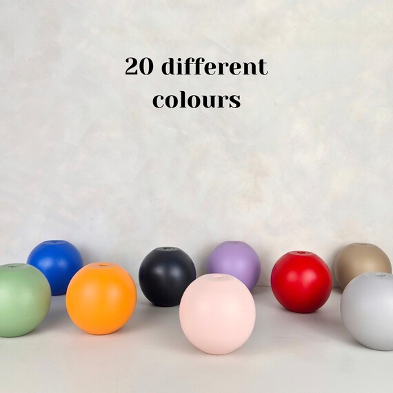 Light Pink Ball Furniture Legs: Solid Wood, IKEA Replacement - Image 9