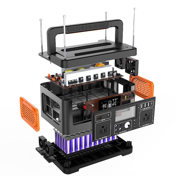 500W Portable Power Station  Solar Generator Power Bank Camping Emergency - Image 9