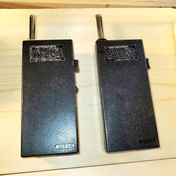 Vintage HOLIDAY Walkie Talkie Set JAPAN Transceiver Model 302 - Image 4