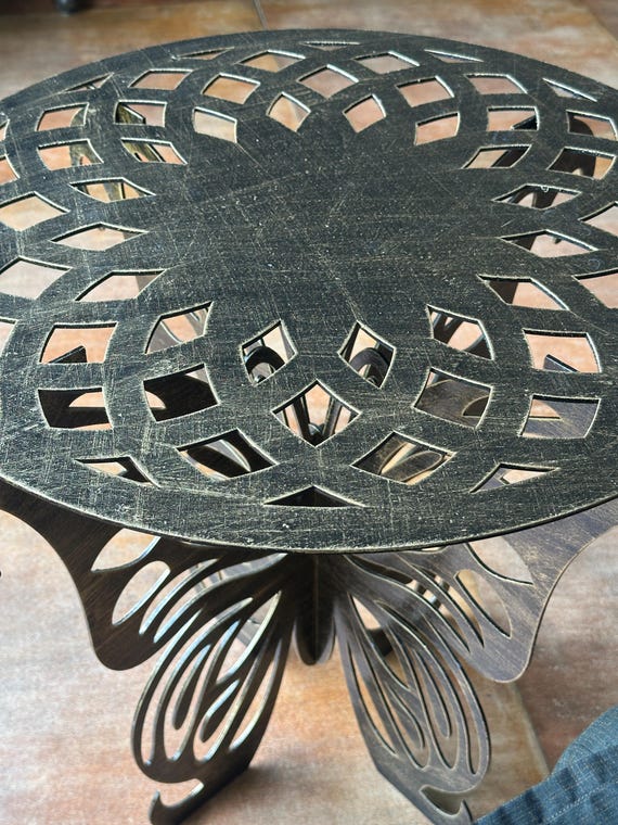 Elegant Metal Coffee Table Modern Easy to Assemble Living Room Furniture Perfect Gift To a Family Best In Your Outdoor Meetings - Image 4