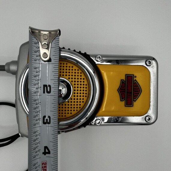 Harley-Davidson Walkie Talkie Single Collectible Yellow Turns On - Image 8