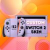 Custom Nintendo Switch 2 Skin  / Personalized Switch 2 Decal /  Gloss or Glitter Finish / Cute & Unique Console Wrap Custom Nintendo Switch 2 Skin  / Personalized Switch 2 Decal /  Gloss or Glitter Finish / Cute & Unique Console Wrap