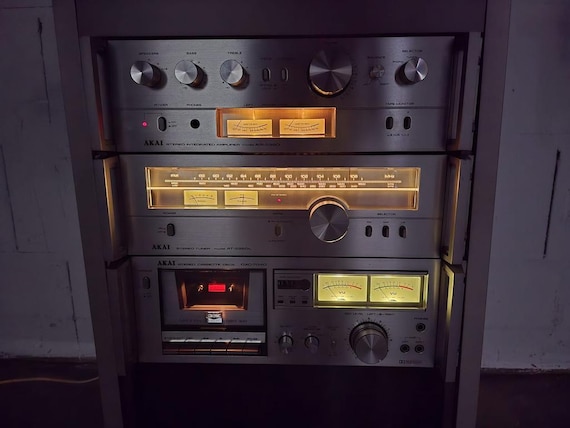 Vintage audio system AKAI: working - Image 2