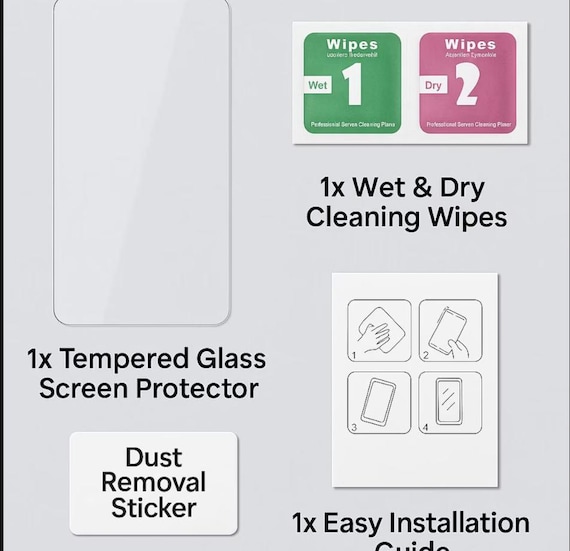 iPhone Screen Protector: HD Tempered Glass, Anti-Scratch, Case Friendly - Image 4